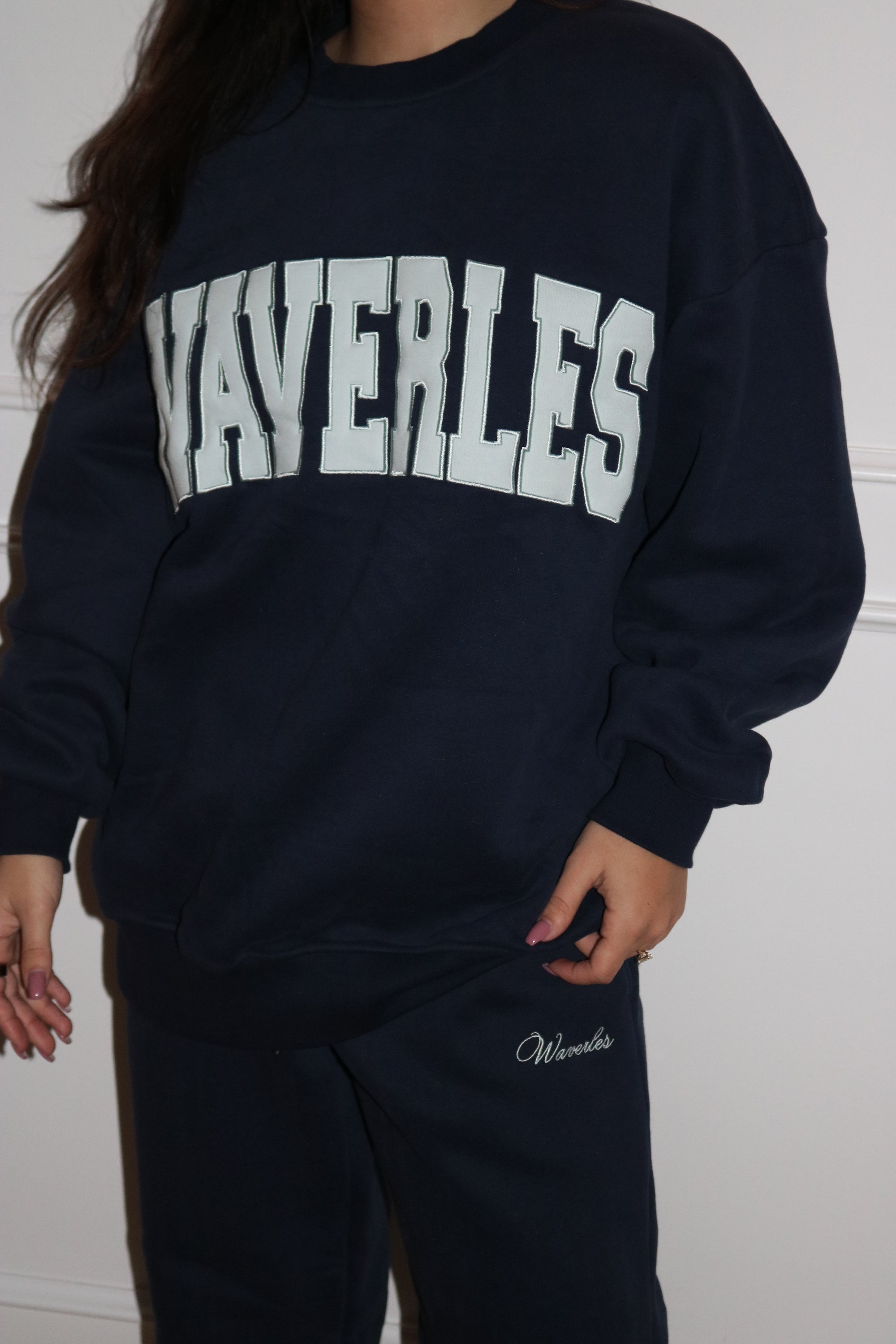 Varsity Waverles Sweats in Eclipse