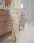 Tying The Knot Pant Set in Dove